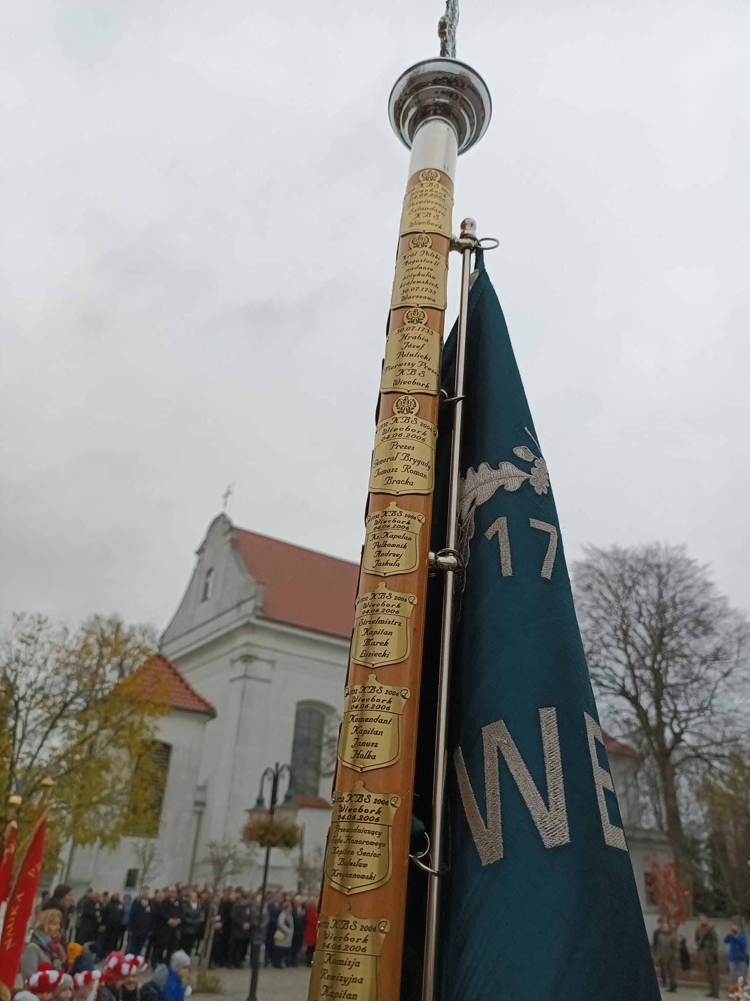 więto Niepodległości AD 2022 i 24 lata od reaktywacji przeze mnie prezesa Tomasza Romana Bracka 294 KBS Więcbork w prezydenckim mieście Więcbork prof Ignacego Mościckiego. – foto Tomasz Roman Bracka