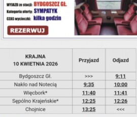 Pociągi pasażerskie PKP wracają na LK nr 281 i Stację PKP Więcbork ! Pociągi pasażerskie PKP wracają na LK nr 281 i Stację PKP Więcbork !