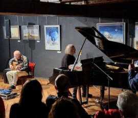 Wspaniały koncert Józefa Skrzeka i Adama Bula na 4 festiwalu improwizacji Im. Krystiana Hadasza Wspaniały koncert Józefa Skrzeka i Adama Bula na 4 festiwalu improwizacji Im. Krystiana Hadasza