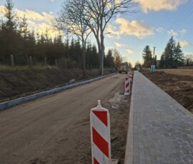 Trwa przebudowa ulicy Wincentego Witosa w Wituni Gmina Więcbork Trwa przebudowa ulicy Wincentego Witosa w Wituni Gmina Więcbork