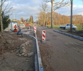 Trwa przebudowa ulicy Wincentego Witosa w Wituni Gmina Więcbork Trwa przebudowa ulicy Wincentego Witosa w Wituni Gmina Więcbork