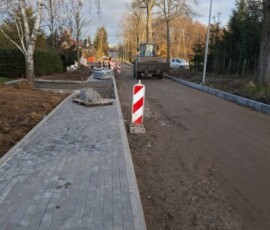 Trwa przebudowa ulicy Wincentego Witosa w Wituni Gmina Więcbork Trwa przebudowa ulicy Wincentego Witosa w Wituni Gmina Więcbork