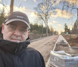 Trwa przebudowa ulicy Wincentego Witosa w Wituni Gmina Więcbork Trwa przebudowa ulicy Wincentego Witosa w Wituni Gmina Więcbork