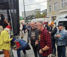 Świętujemy 160 lat Katowic z Prezydentem Katowice Krupą i zespołem Dżem Wspaniały koncert w Stoczni Gdańskiej w 45 rocznicę podpisania porozumień sierpniowych