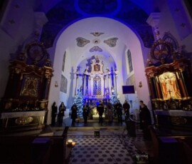 Dzisiejszy jubileuszowy koncert kolęd w wykonaniu zespołu Effatha Dzisiejszy jubileuszowy koncert kolęd w wykonaniu zespołu Effatha
